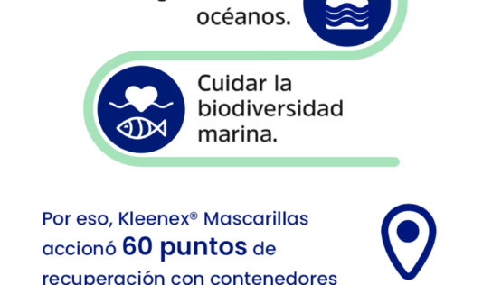 Kleenex instala más de 60 puntos de recuperación de mascarillas con la iniciativa #CadaMascarillaCuenta