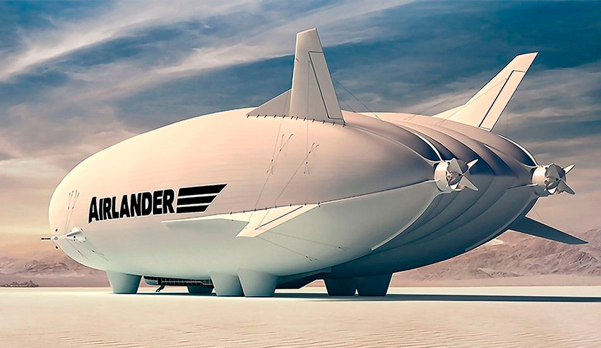Zeppelin Airlander, lujoso y práctico