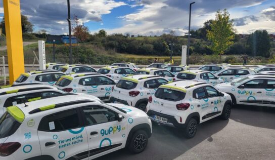La empresa asturiana de carsharing guppy incorpora 50 vehículos eléctricos a su flota