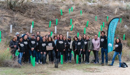 Herbalife Nutrition y el Real Betis reforestan un bosque en Pozuelo de Alarcón (Madrid)