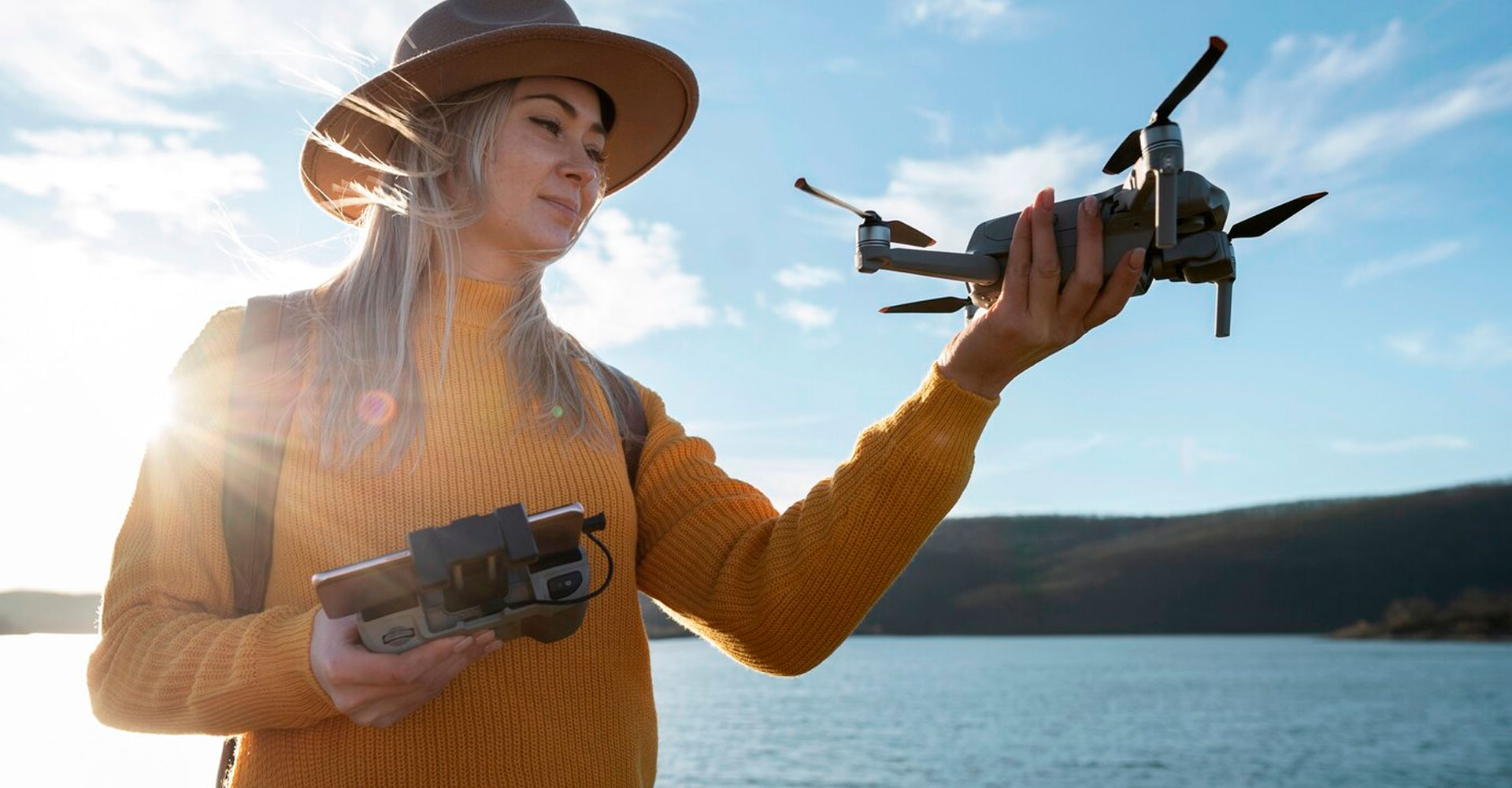 El boom de los drones navegando de manera segura en el espacio aereo