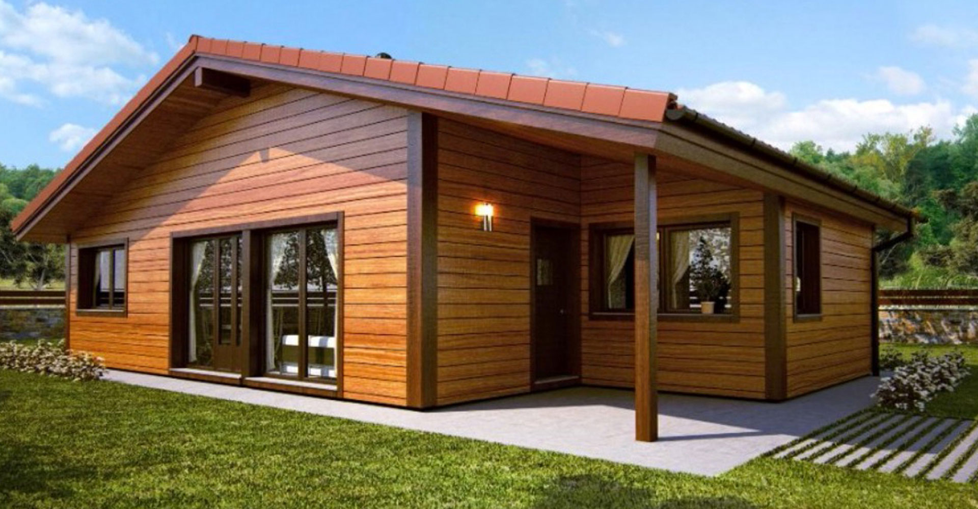 Cómo es el ciclo de vida de una casa de madera ecológica