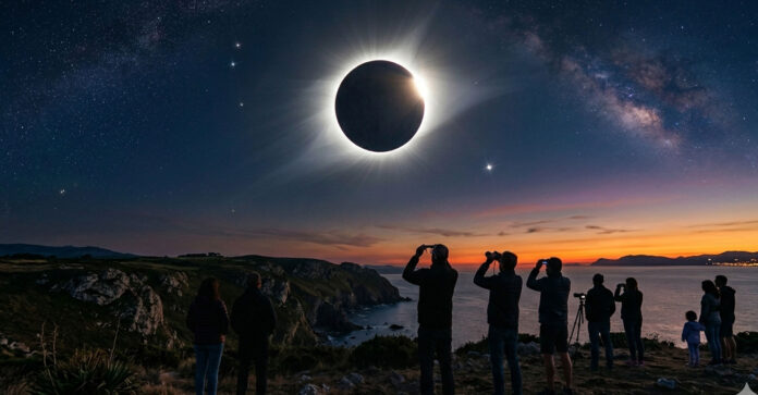 El gran eclipse total de 2026: El día en que la noche devorará el atardecer ibérico